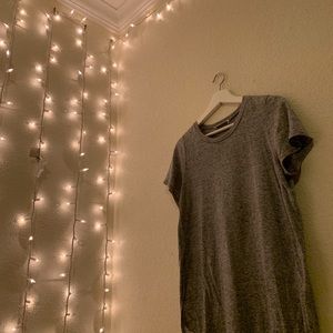 GAZE Medium Gray Marled Top